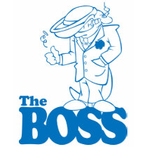 The Boss Blue Sketch Edition t-shirts