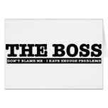The Boss cards