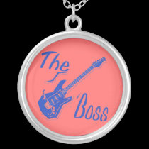 The Boss Guitar necklaces