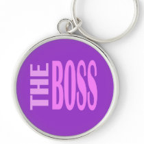 THE BOSS in PINK Key Chain