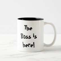 The Boss is here!, Hurry!, Hide the Mug!