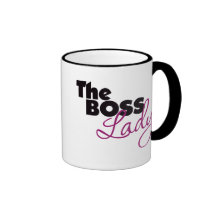 The Boss Lady Coffee Mugs