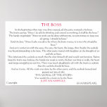 THE BOSS, .. POSTERS