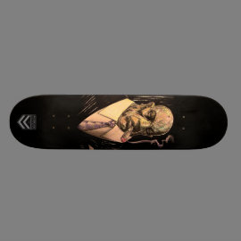 The Boss Skate deck by Morgan (<em>$74.95</em>)