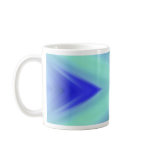 The Boss's Coffee Green and Blue Template mugs