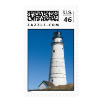 The Boston Light postage by GregKush The Boston Light postage