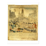 The Boston Massacre by Paul Revere Post Cards