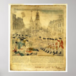 The Boston Massacre by Paul Revere Print