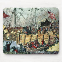 The Boston Tea Party, 16th December 1773 Mousepad