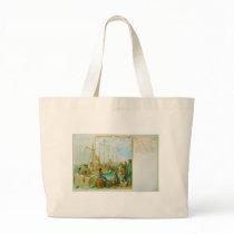 The Boston Tea Party of December 16th 1773 Canvas Bags