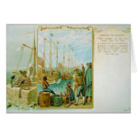 The Boston Tea Party of December 16th 1773 cards