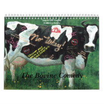 'The Bovine Comedy' calendars
