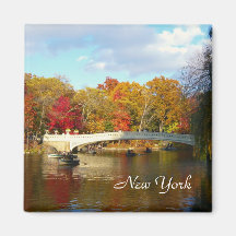 The Bow Bridge Fridge Magnet