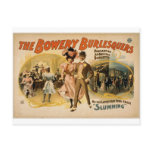 The Bowery Burlesquers  Postcard