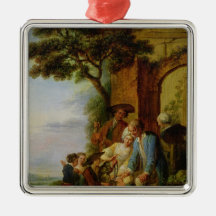 The Boy from Savoy and his Marmot, 1783 Christmas Ornaments