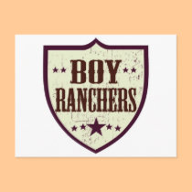 The Boy Ranchers Alter postcards