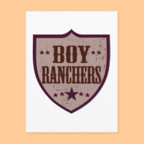 The Boy Ranchers postcards