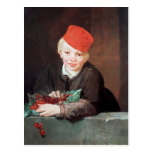The Boy with the Cherries, 1859 Postcards