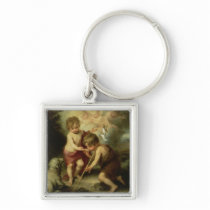 The Boys with the Shell, c.1670 Keychain
