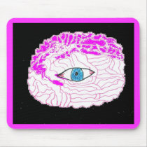 The Brain Knows! mousepads