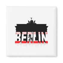 The Brandenburg Gate in Berlin Refrigerator Magnet