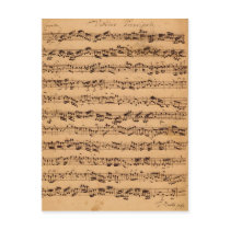 The Brandenburger Concertos, No.5 D-Dur, 1721 Post Card