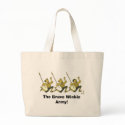 The Brave Winkie Army Tote Bag by realtegan The Brave Winkie Army Tote Bag