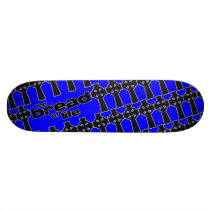 The Bread of Life Blue skateboards