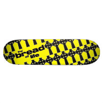 The Bread of Life Yellow skateboards