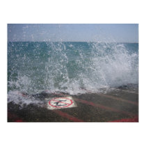 The Breakwall, Lake Michigan, Chicago, IL posters by AnneBlue The Breakwall, Lake Michigan, Chicago, IL posters