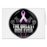 Greeting Card Horizontal Template The Breast Ride Ever Card