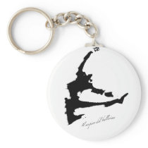 The Breath of a dancer Keychains