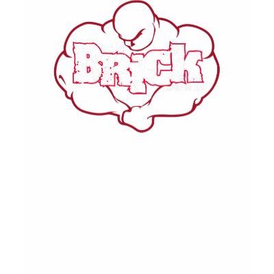 The Brick bodybuilding team tee (1-sided, dark) Tshirt by PhysiQulture