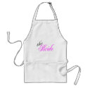 The Bride aprons