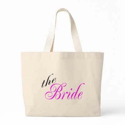 The Bride Canvas Bag by TeeZazzle