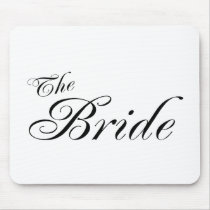 The Bride (Blk) Mouse Pads