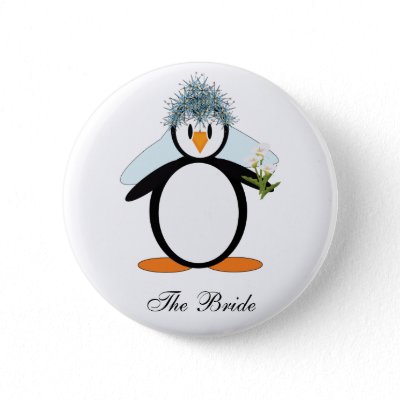 The Bride Pinback Buttons