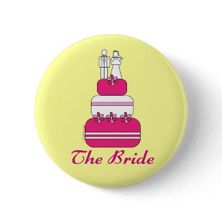 The Bride Buttons and Favors button
