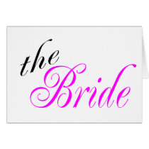 The Bride Greeting Cards