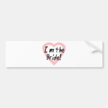 The Bride design! Bumper Sticker