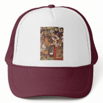 The Bride Eleonora Of Portugal By Pinturicchio Trucker Hats
