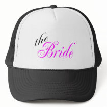 The Bride Trucker Hats