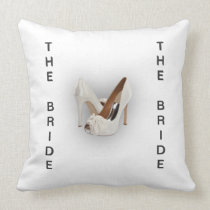 The Bride Heels White American Mojo Pillow pillows