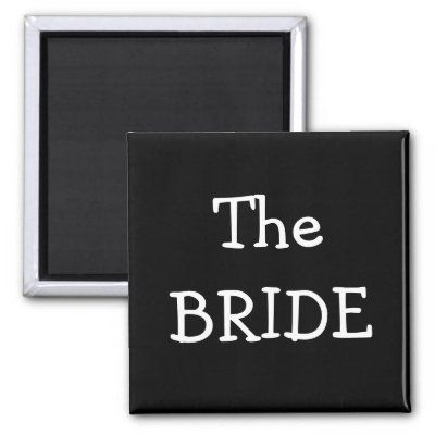The Bride Refrigerator Magnet
