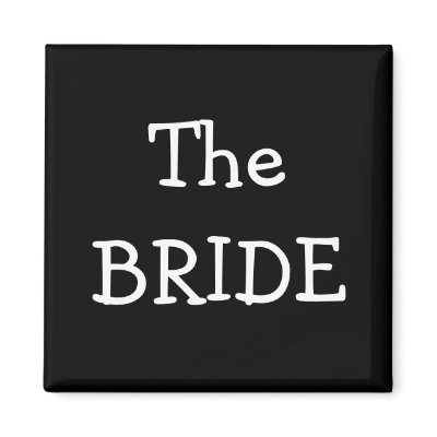 The Bride Refrigerator Magnet