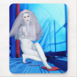The Bride of Change - Self Portrait mousepads