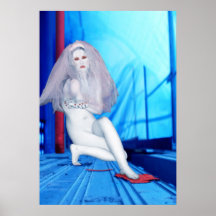 The Bride of Change - Self Portrait Poster