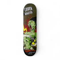 The Bride of Frankenstein skateboards