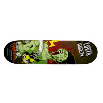 The Bride of Frankenstein skateboards