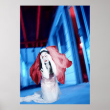 The Bride of Pain - Self Portrait Print